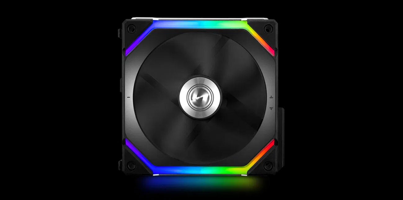 Lian Li UNI FAN SL120 RGB PWM Black Triple Pack 3x120mm